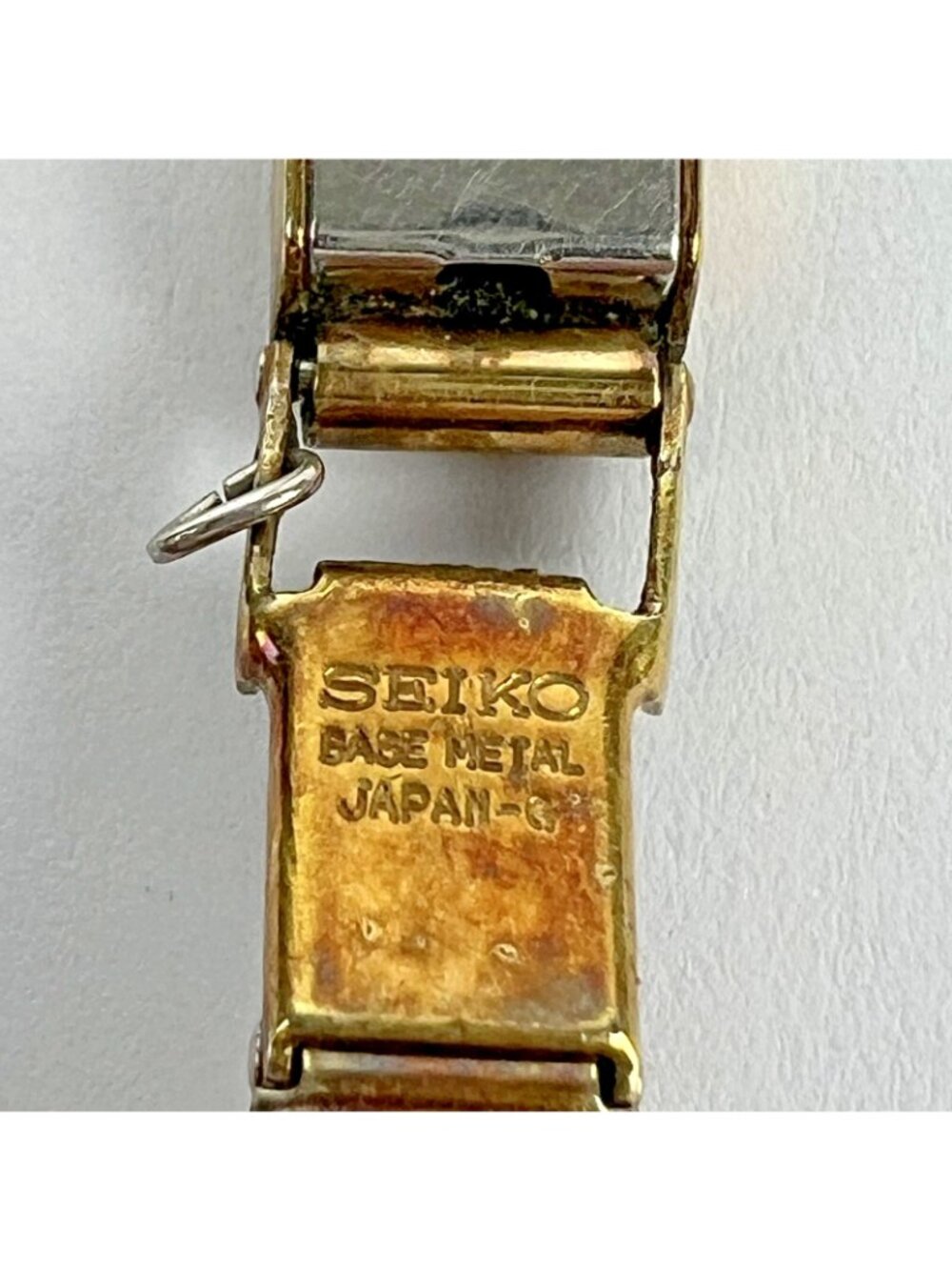 Seiko Womens 2320-5359 Watch Gold Bracelet Band Case Dial For Parts Repair Only - Picture 3 of 4